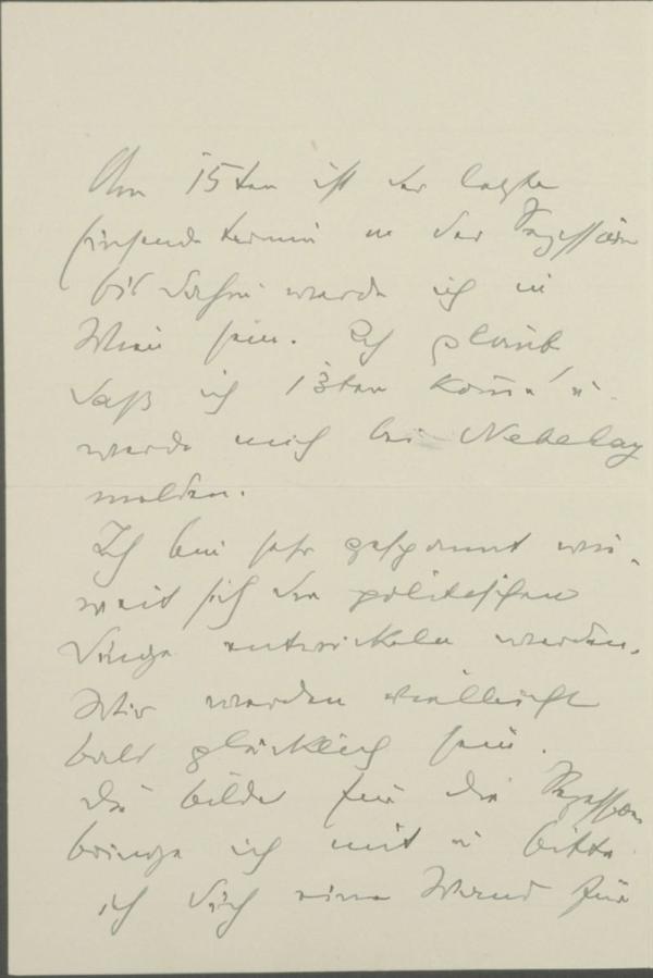 Letter from Anton Faistauer to Egon Schiele Bild 2