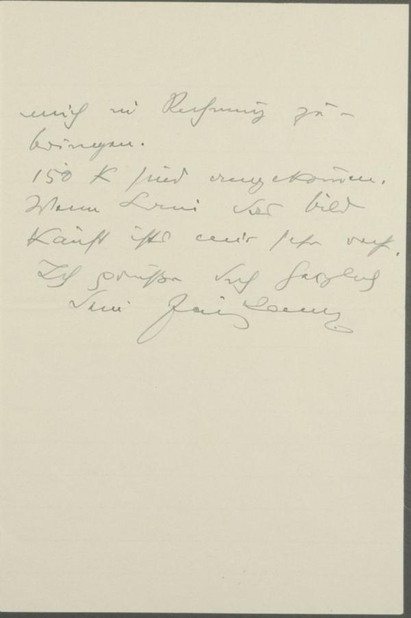 Letter from Anton Faistauer to Egon Schiele Bild 3