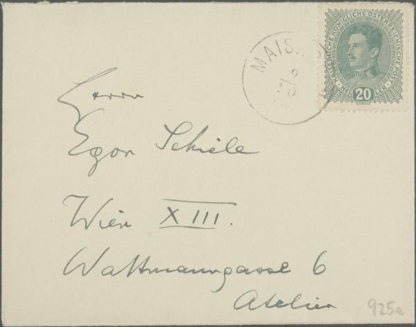 Letter from Anton Faistauer to Egon Schiele Bild 4