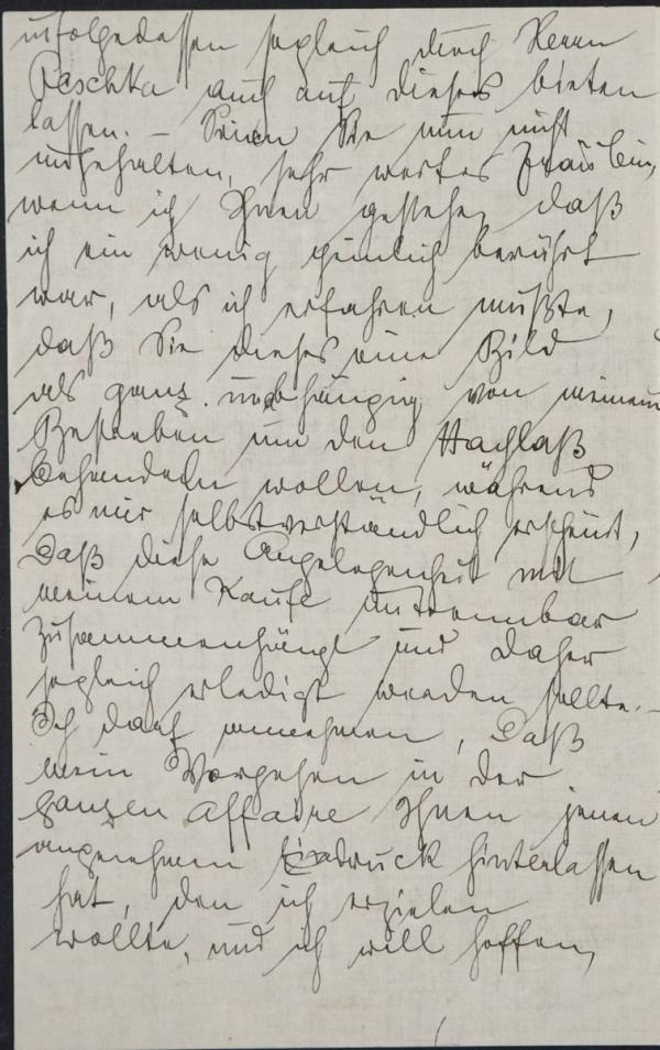 Brief von Arthur Stemmer an Melanie Schiele, adressiert an Marie Schiele Bild 2