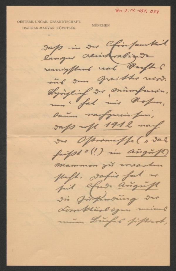 Brief von Wilderich Rheinfelder an Arthur Roessler Bild 5