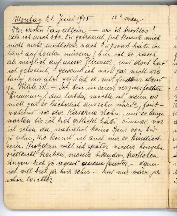 Edith Schiele’s diary Bild 4