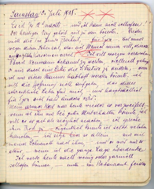 Edith Schiele’s diary Bild 21