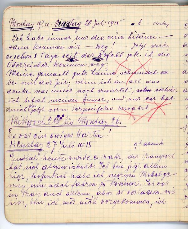 Edith Schiele’s diary Bild 32