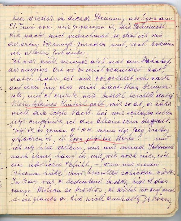 Edith Schiele’s diary Bild 33