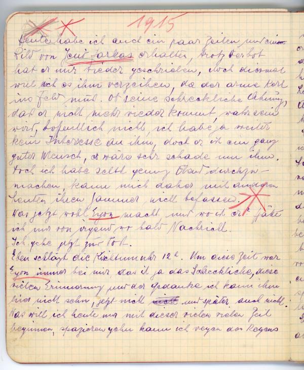 Edith Schiele’s diary Bild 36