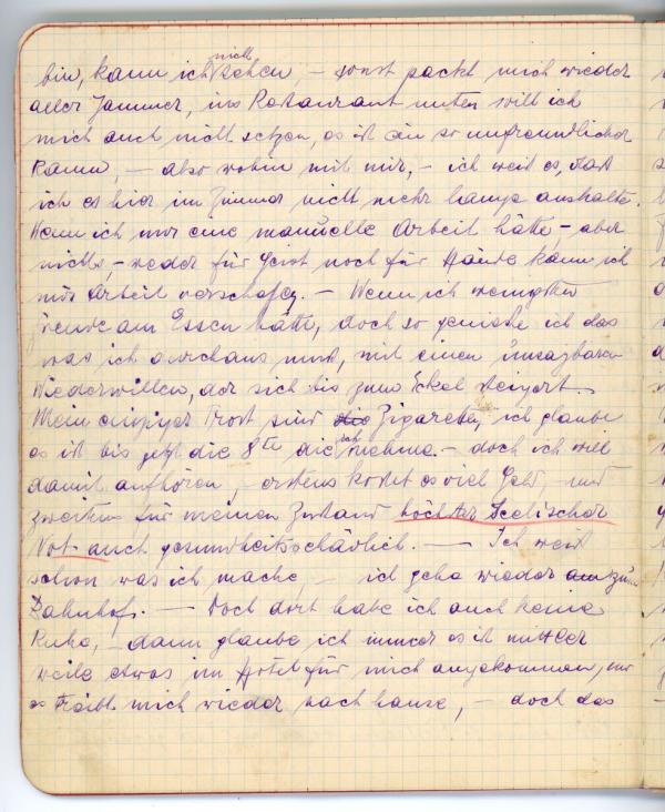 Edith Schiele’s diary Bild 38