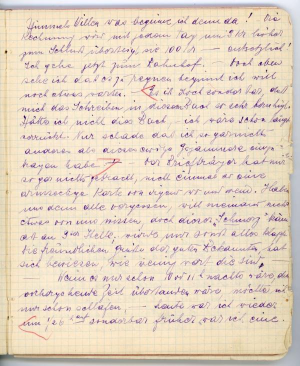 Edith Schiele’s diary Bild 45