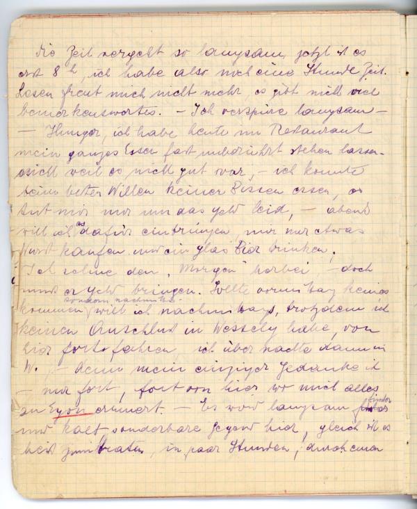 Edith Schiele’s diary Bild 48