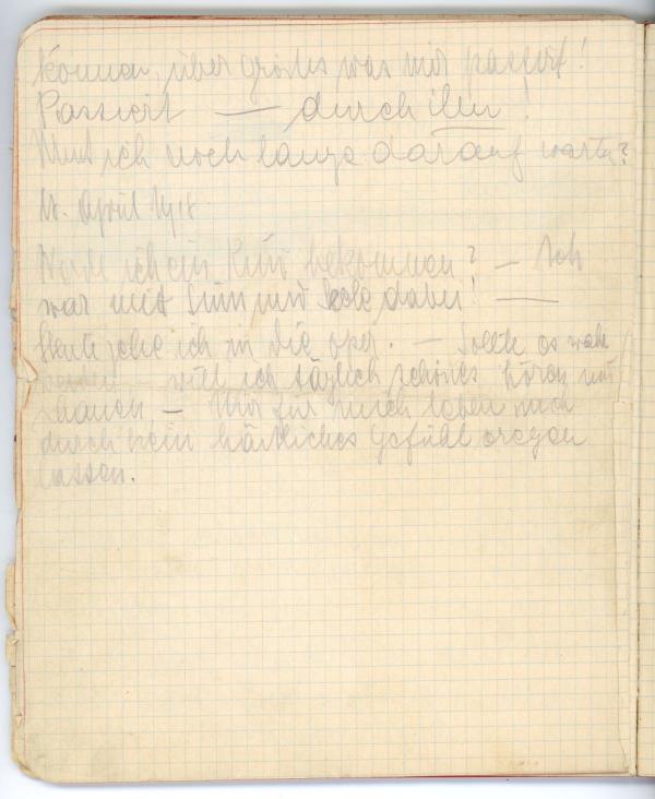 Edith Schiele’s diary Bild 70