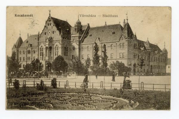 Postkarte von Jenő (Eugen) Farkas an Edith Schiele 