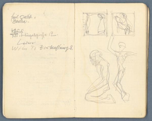 Egon Schiele’s sketchbook (No. 4) Bild 5