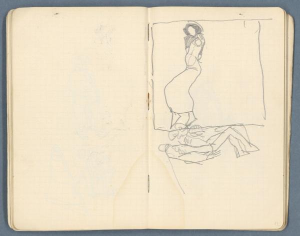 Egon Schiele’s sketchbook (No. 4) Bild 13