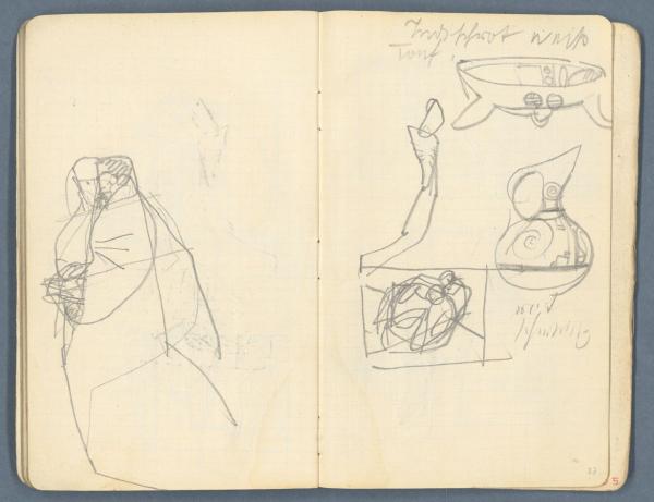 Egon Schiele’s sketchbook (No. 4) Bild 29