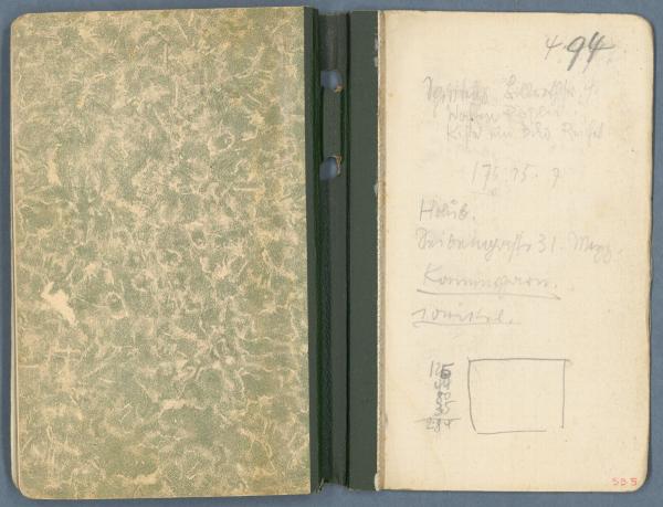 Egon Schiele’s sketchbook (No. 4) Bild 31