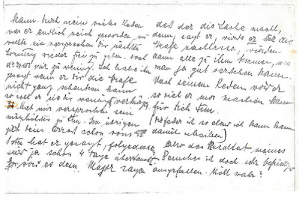 Letter from Edith Schiele to Egon Schiele Bild 2
