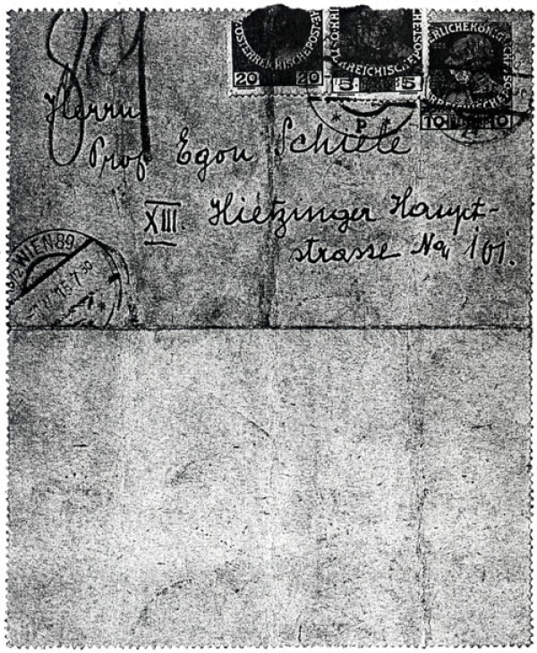 Letter from Heinrich Böhler to Egon Schiele Bild 2