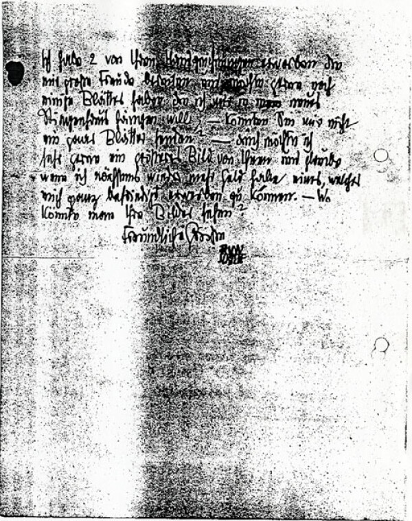 Letter from Egon Schiele to Anton Kolig Bild 3