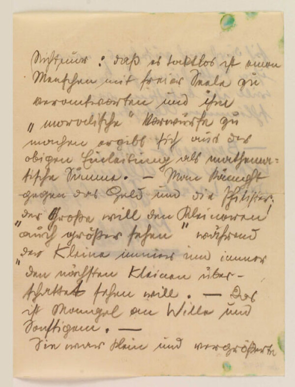 Aufzeichnung von Egon Schiele Bild 3