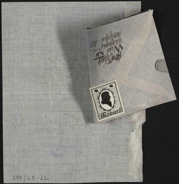 Letter from Egon Schiele to Moritz Otto Kuntschik Bild 3
