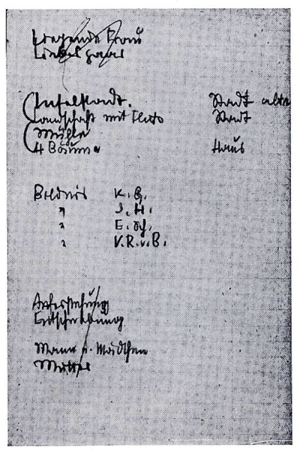 List by Egon Schiele of his paintings Bild 3