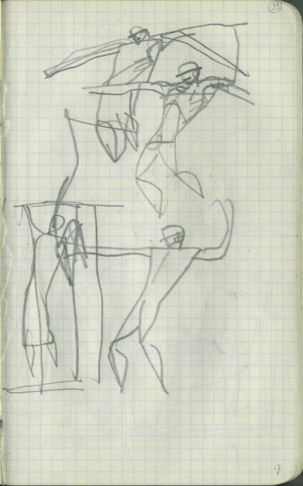 Skizzenbuch von Egon Schiele (Nr. 3) Bild 27