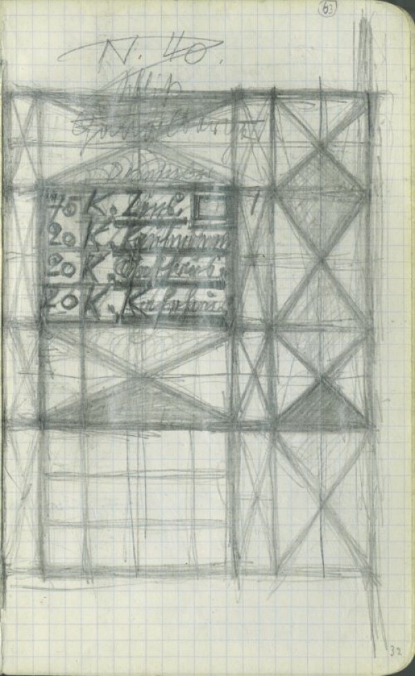 Skizzenbuch von Egon Schiele (Nr. 3) Bild 61