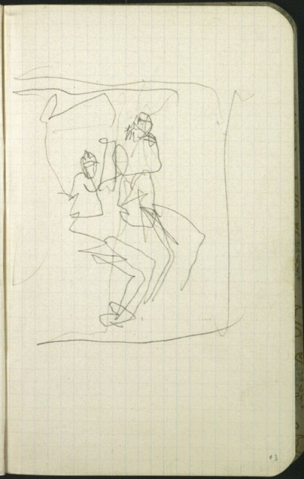 Skizzenbuch von Egon Schiele (Nr. 6) Bild 7