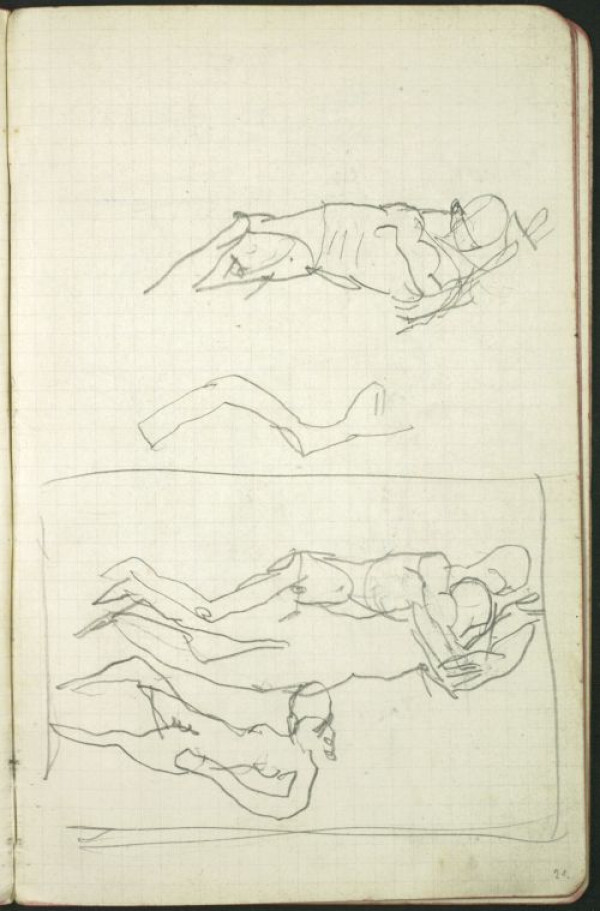 Skizzenbuch von Egon Schiele (Nr. 11) Bild 25