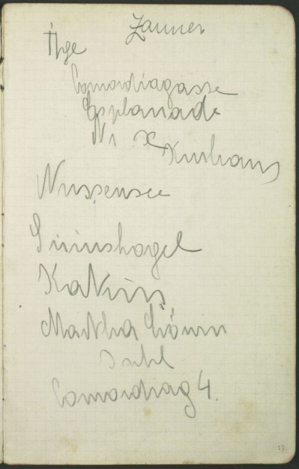 Skizzenbuch von Egon Schiele (Nr. 11) Bild 37