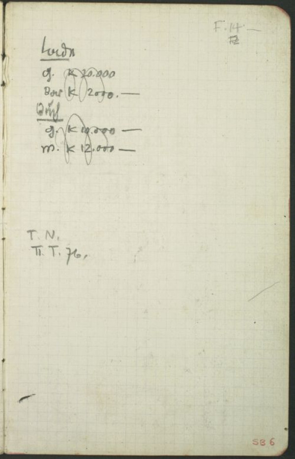 Skizzenbuch von Egon Schiele (Nr. 11) Bild 57