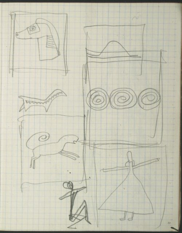 Skizzenbuch von Egon Schiele (Nr. 12) Bild 3