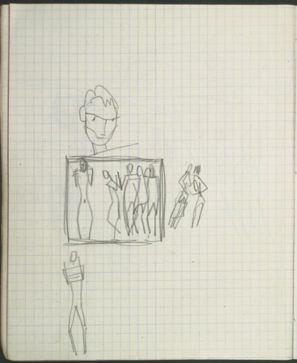 Skizzenbuch von Egon Schiele (Nr. 12) Bild 14