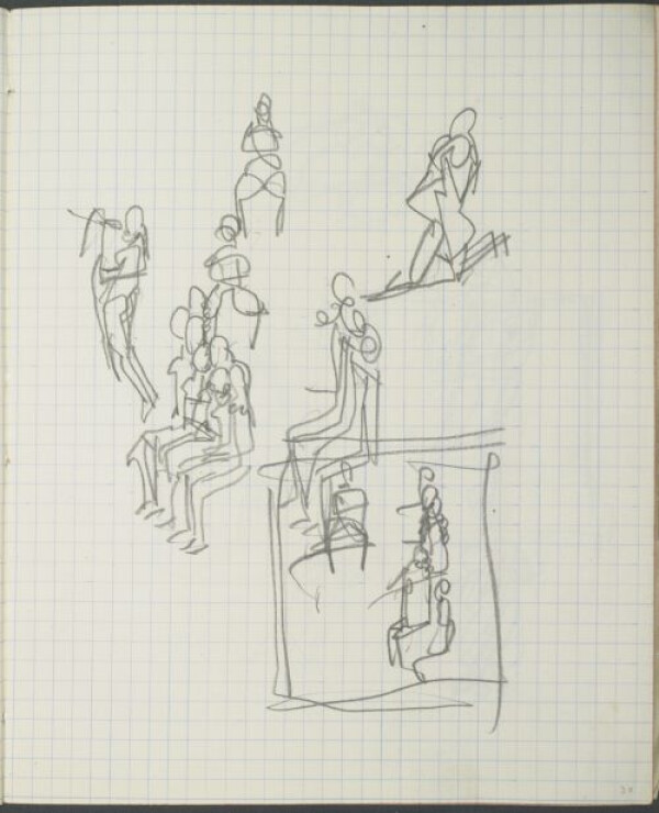 Skizzenbuch von Egon Schiele (Nr. 12) Bild 37