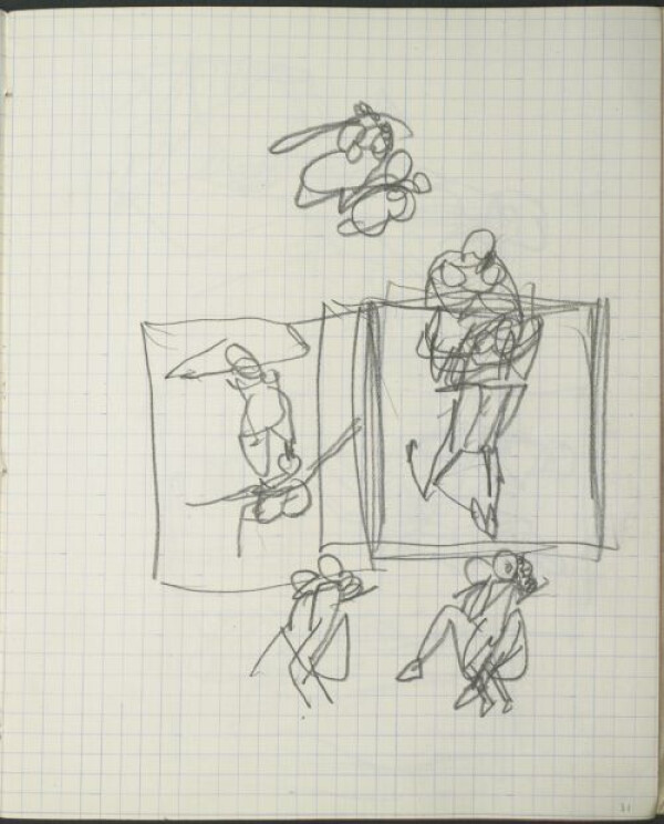 Skizzenbuch von Egon Schiele (Nr. 12) Bild 39