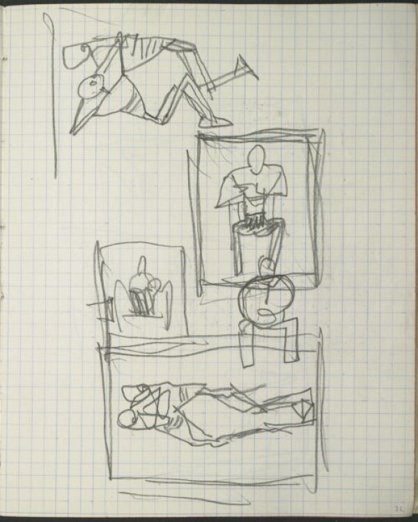 Skizzenbuch von Egon Schiele (Nr. 12) Bild 41
