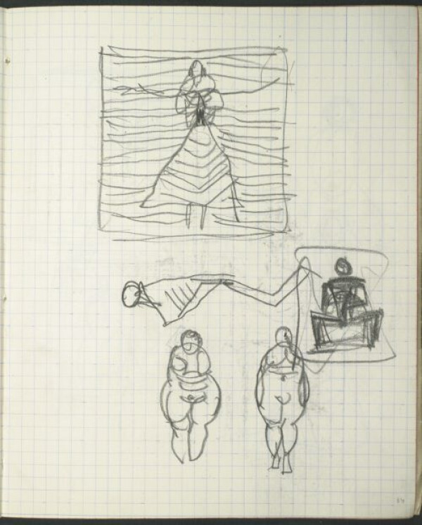 Skizzenbuch von Egon Schiele (Nr. 12) Bild 45