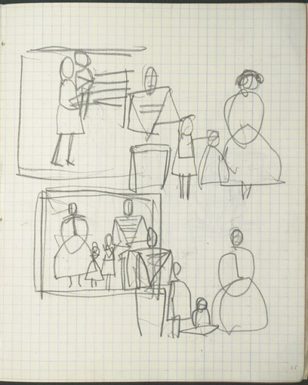 Skizzenbuch von Egon Schiele (Nr. 12) Bild 47