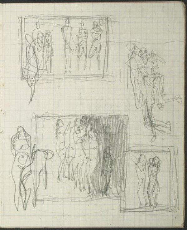 Skizzenbuch von Egon Schiele (Nr. 12) Bild 61