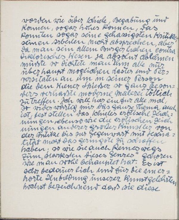 Contribution by Johannes Fischer to the Egon Schiele Commemorative Book Bild 2