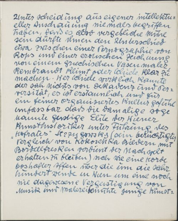 Contribution by Johannes Fischer to the Egon Schiele Commemorative Book Bild 3