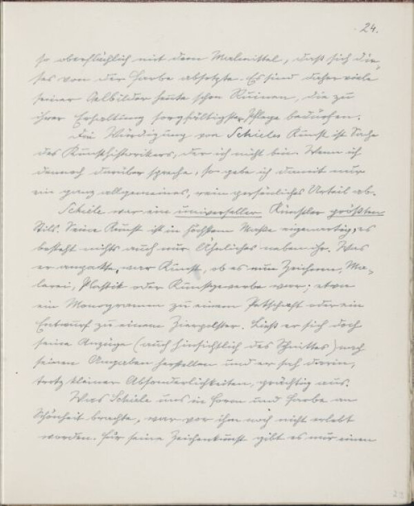 Beitrag von Heinrich Benesch für das „Erinnerungsbuch Egon Schiele“ Bild 23