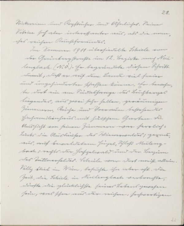 Beitrag von Heinrich Benesch für das „Erinnerungsbuch Egon Schiele“ Bild 27
