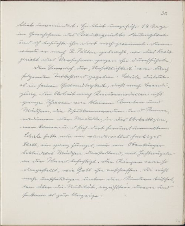 Beitrag von Heinrich Benesch für das „Erinnerungsbuch Egon Schiele“ Bild 29