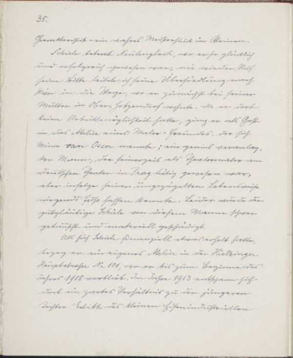 Beitrag von Heinrich Benesch für das „Erinnerungsbuch Egon Schiele“ Bild 34