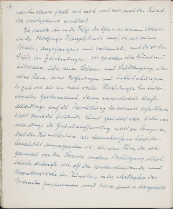 Beitrag von Leopold Liegler für das „Erinnerungsbuch Egon Schiele“ Bild 4