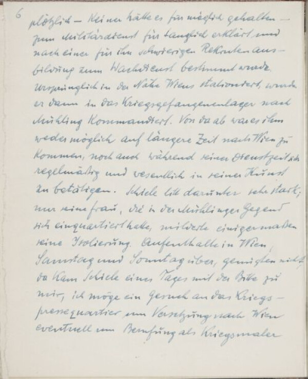 Beitrag von Leopold Liegler für das „Erinnerungsbuch Egon Schiele“ Bild 6