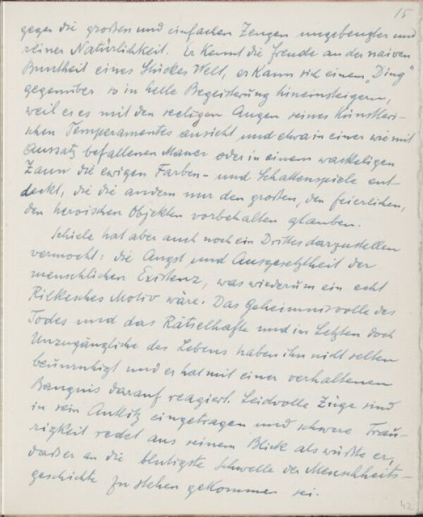 Beitrag von Leopold Liegler für das „Erinnerungsbuch Egon Schiele“ Bild 15