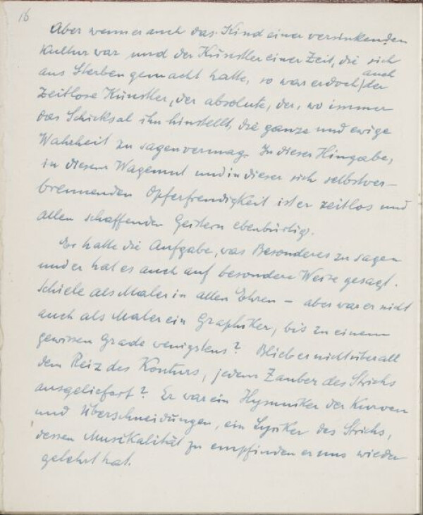 Beitrag von Leopold Liegler für das „Erinnerungsbuch Egon Schiele“ Bild 16