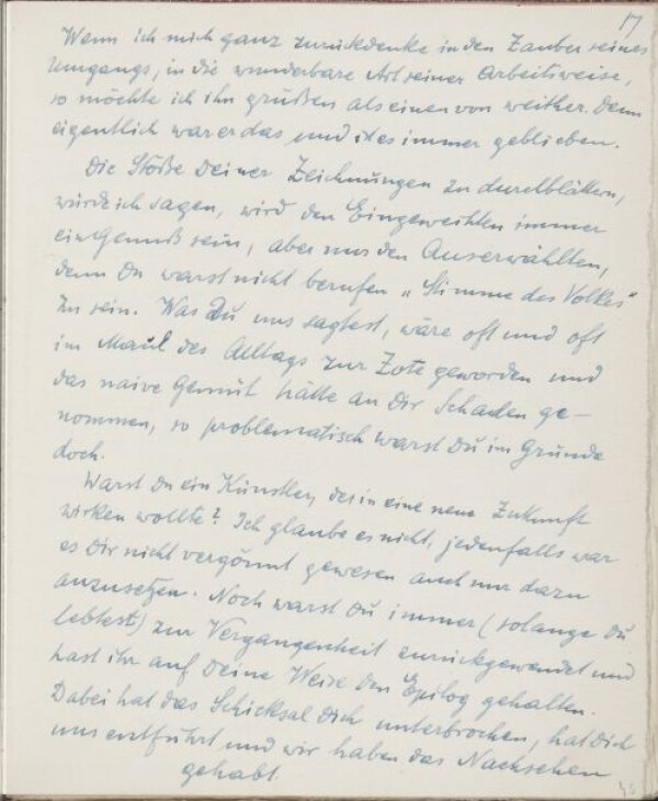 Beitrag von Leopold Liegler für das „Erinnerungsbuch Egon Schiele“ Bild 17